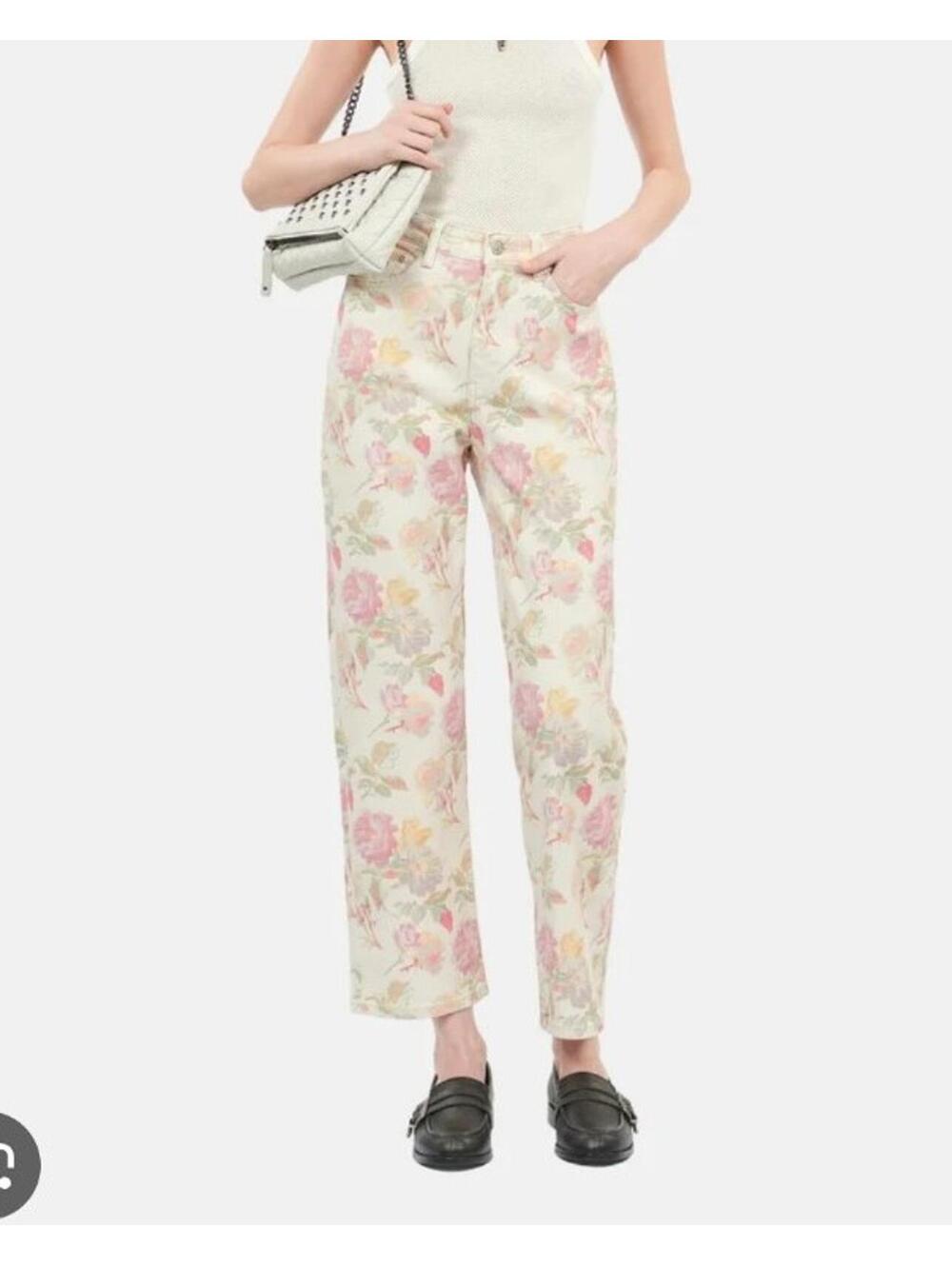 The Kooples Printed Boyfriend Denim (38)